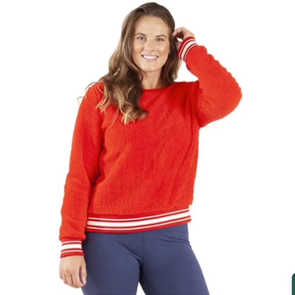 Carve Designs Windsor Fuzzy Sweatshirt Size S